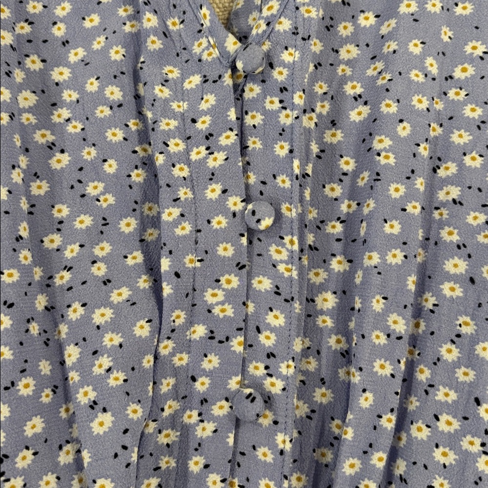 Rails Sophia Romper in Sky Blue Daisies Size Small - Picture 5 of 7